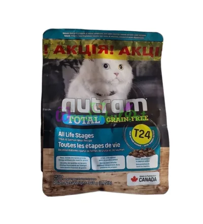 Сухой корм Nutram T24 Total Grain-Free Salmon Trout Cat 680 г
