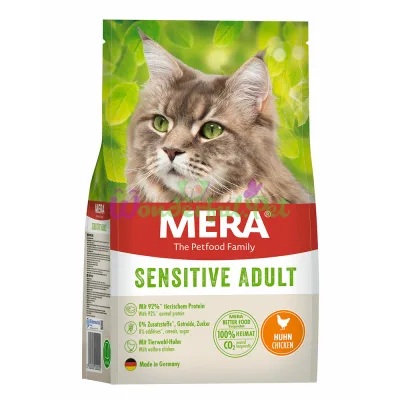Сухой корм MERA Cats Sensitive Adult Chicken 10 кг