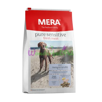 MERA ps fresh meat Hering Kartoffel корм для дор. собак из свижим мясом оселедця и картопли; без зерн 12,5кг(103)