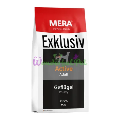 Сухой корм MERA EX Dog Active Poultry 15 кг
