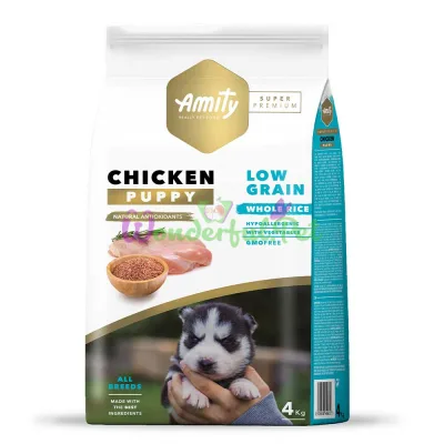AMITY Super Premium Puppy, для щенков всех пород, с курицей 4 kg