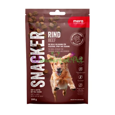 Mera snacker Rind мяки снеки для собак из яловичиною, 200 гр