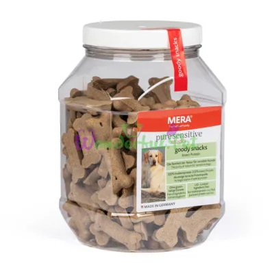 Mera good snacks pure sensitive Insect Protein снеки для чувствительных собак из белка насекомых, 600 г