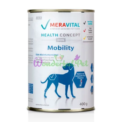 MERA MVH Mobility Wet Food for Adult Dogs, Joint Support, 400 g
