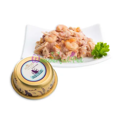 Консерва NUEVO Cat Adult Chicken Fillet Shrimps 85 г