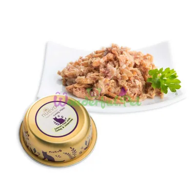 Консерва NUEVO Cat Adult Salmon Fillet Turkey 85 г
