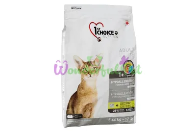 Сухой корм 1st Choice Adult Hypoallergenic 2.72 кг
