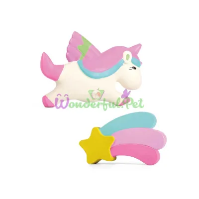 Игрушка для соб. CROCI Fairy tale ,казковий единориг латекс, пищалка, 14 см