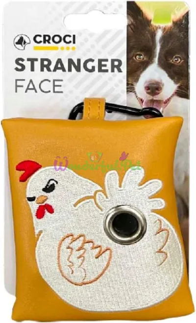 Міні-сумка з пакетами для фекалій CROCI Chick 10,5x8,5 см (2 шт/уп)