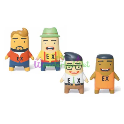 Игрушка для соб. CROCI Workers, робитники латекс, пищалка,в асортим. 15см