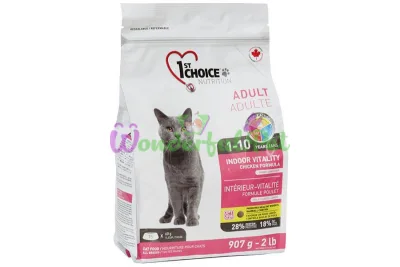 Сухой корм 1st Choice Adult Indoor Vitality Chicken 350 г