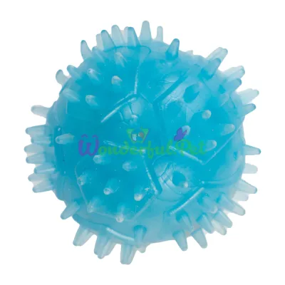 AGILITY Dog Toy Spiked Ball 4 cm (Blue)