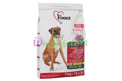 Сухой корм 1st Choice Adult Sensitive Lamb Fish 2.72 кг