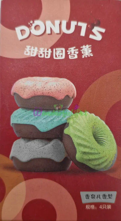 Donut Aromatherapy Air Freshener 4 pcs