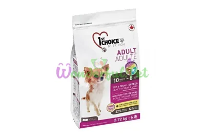 Сухой корм 1st Choice Adult Toy Small Lamb Fish 350 г