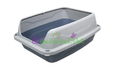 Туалет GEORPLAST Sonic Big Grey високий борт 56x40x24 см