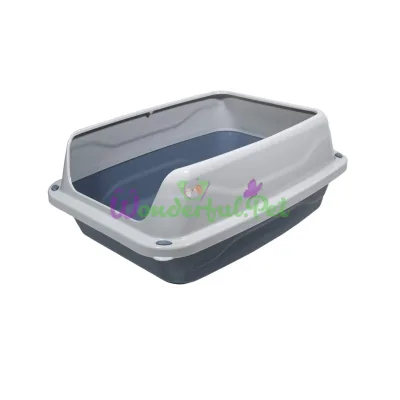 Туалет GEORPLAST Sonic Big Grey высокий борт 56x40x24 см