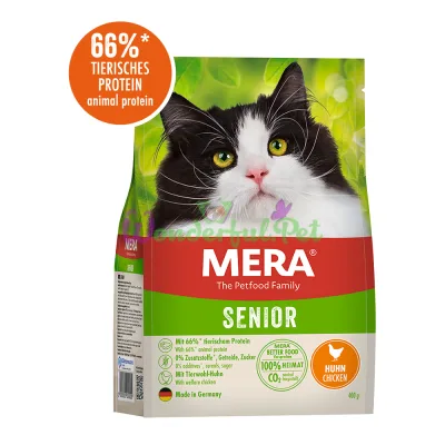 Сухой корм MERA Cats Senior Huhn 400 г