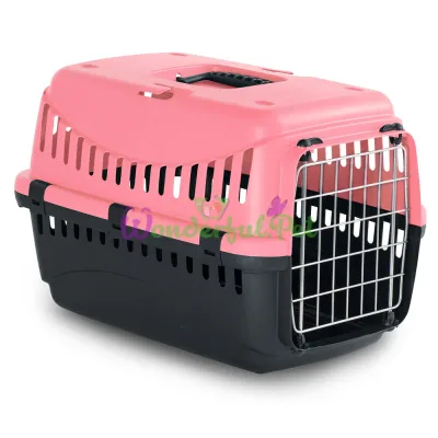 Переноска MP Bergamo GIPSY 2 large Corall металл 58x38x38 см