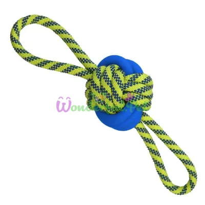 Игрушка CROCI канат грейфер ручка резиновые кольца 30 см