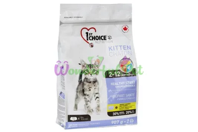 Сухой корм 1st Choice Kitten Healthy Start 907 г