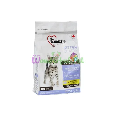 Сухой корм 1st Choice Kitten Healthy Start 907 г