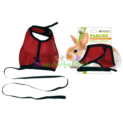 Шлея CROCI Parure Small Pet Red L