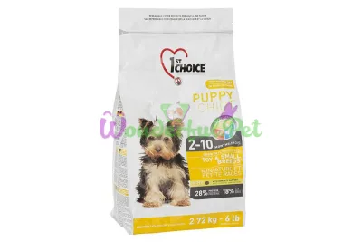 Сухой корм 1st Choice Puppy Toy Small Chicken 2.72 кг
