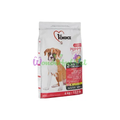 Π‘ΡΡ
ΠΎΠΉ ΠΊΠΎΡΠΌ 1st Choice Sensitive Skin Coat Lamb Fish 2.72 ΠΊΠ³