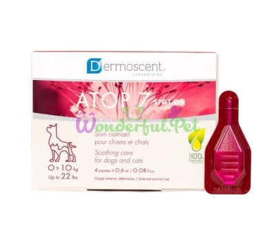 Краплі DERMOSCENT ATOP 7 до 10 кг 4х0.6 мл