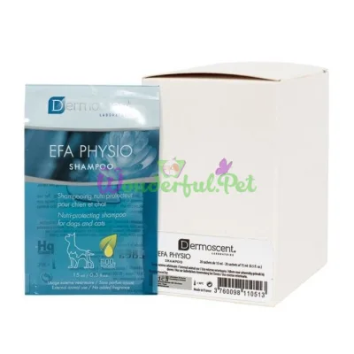 Шампунь DERMOSCENT EFA Physio Shampoo 20x15 мл
