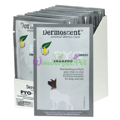 Шампунь DERMOSCENT PYOclean Shampoo 20x15 мл