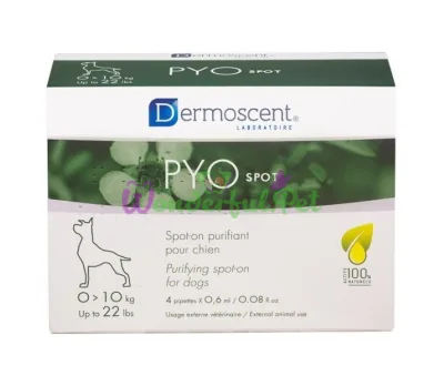 Капли DERMOSCENT PYOspot до 10 кг 4х0.6 мл