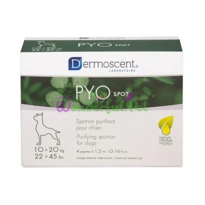 Капли DERMOSCENT PYOspot до 20 кг 4х1.2 мл