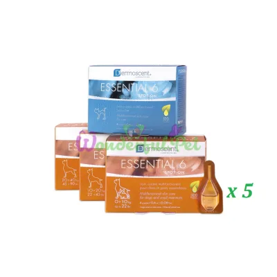Vet Kit DERMOSCENT spot-on Essential-6x20 ассорти +диспенсер