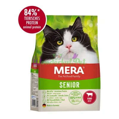 Сухой корм MERA Cats Senior Beef 2 кг