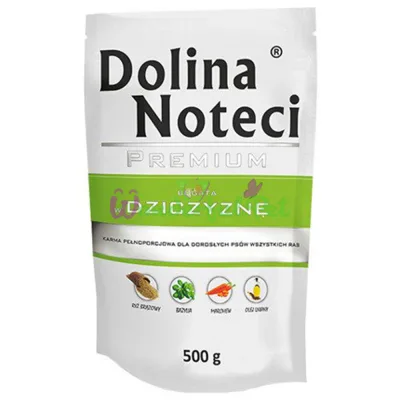 Dolina Noteci Dog Premium Game pouch, 500 g