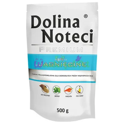 Dolina Noteci Dog Premium Lamb Pouch 500 g