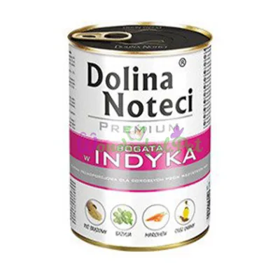 Консерва Dolina Noteci Dog Premium Turkey 400 г