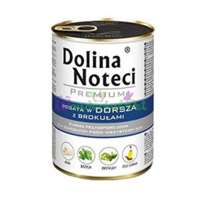 Dolina Noteci Dog Premium Cod Broccoli 400 g