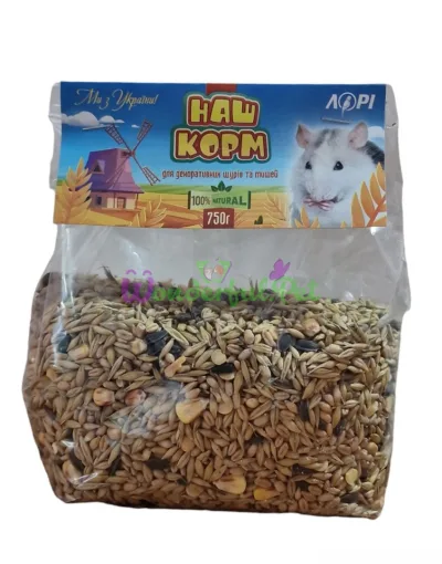 Корм для мышей и крыс Лори Наш корм 750 г