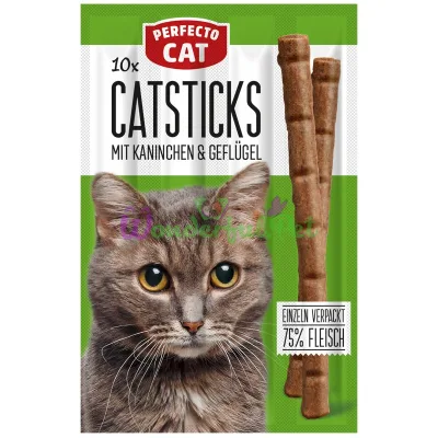 Палочки Perfecto Cat Кролик Птица 10 шт