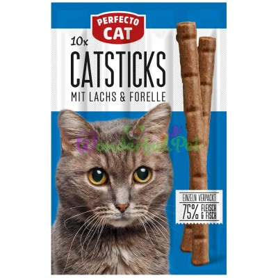Палочки Perfecto Cat Лосось Форель 10 шт