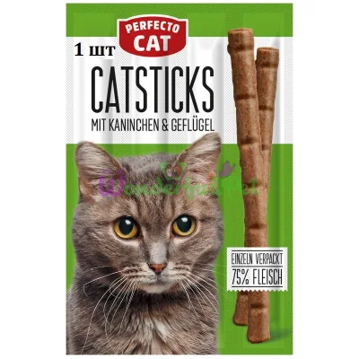 Колбаска Perfecto Cat Кролик Птица 1 шт