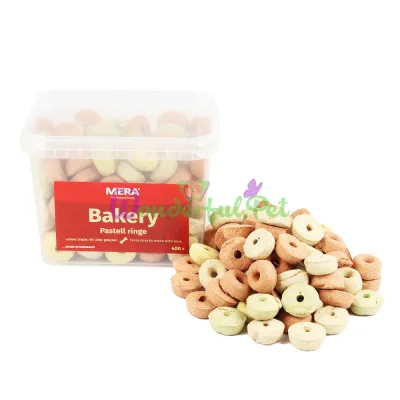 MERA Pastell ringe пастельни кильця для собак (2,5 см), 400 г