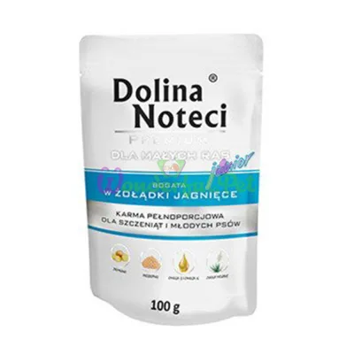 Пауч Dolina Noteci Premium Mini Puppy Lamb stomach 100 г