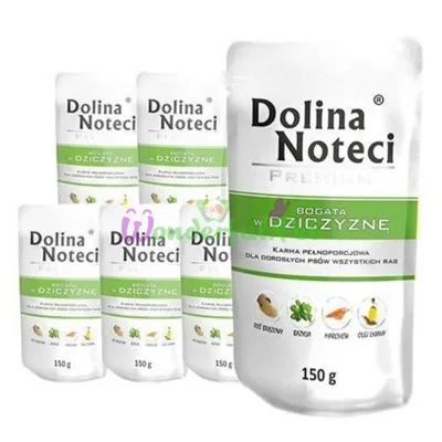 Пауч Dolina Noteci Dog Premium Game 150 г
