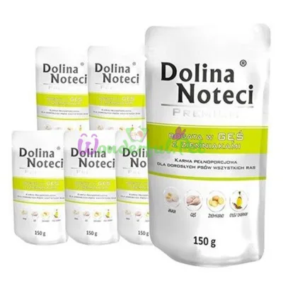 Пауч Dolina Noteci Dog Premium Goose Potato 150 г