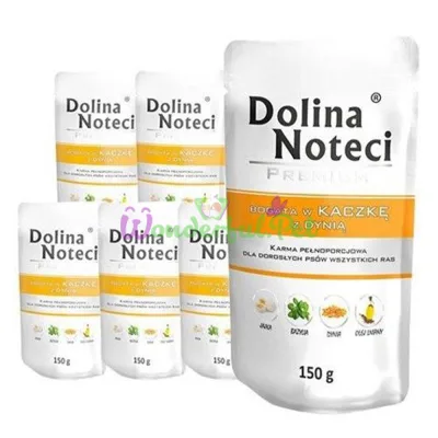Пауч Dolina Noteci Dog Premium Duck Pumpkin 150 г