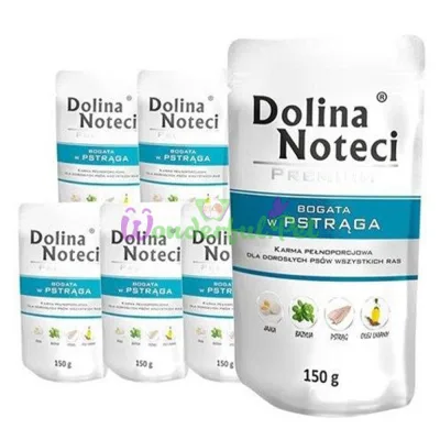 Пауч Dolina Noteci Dog Premium Trout 150 г